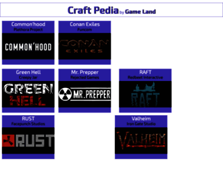 craftpedia.net screenshot