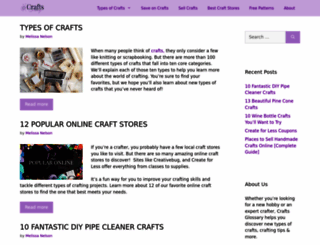craftsglossary.com screenshot