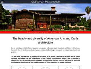 craftsmanperspective.com screenshot
