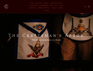 craftsmansapron.com screenshot