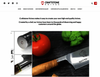 craftstoneknives.com screenshot
