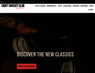 craftwhiskyclub.com screenshot