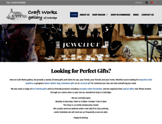 craftworksgallery.co.uk screenshot