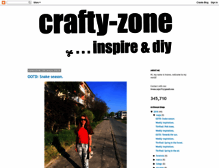crafty-zone.blogspot.com screenshot
