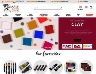 craftyarts.co.uk screenshot