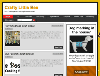 craftylittlebee.com screenshot