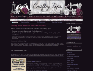 craftytips.com screenshot