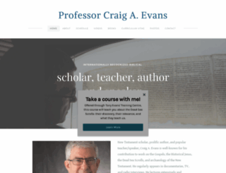 craigaevans.com screenshot