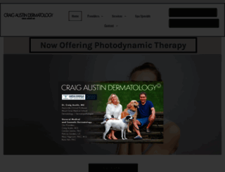 craigaustindermatology.com screenshot