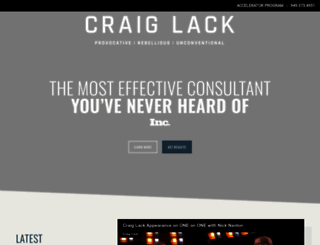 craiglack.com screenshot