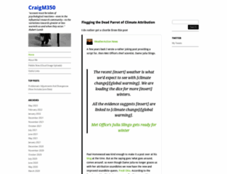 craigm350.wordpress.com screenshot