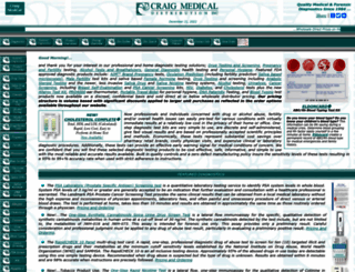 craigmedical.com screenshot