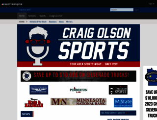 craigolsonsports.com screenshot