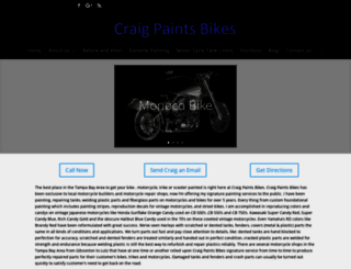 craigpaintsbikes.com screenshot