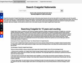 craigs-list-search.com screenshot