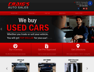 craigsautosales.com screenshot