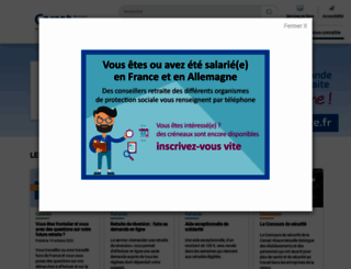 cram-alsace-moselle.fr screenshot