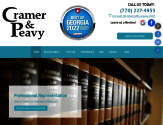 cramerpeavy.com screenshot