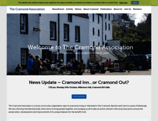 cramondassociation.org.uk screenshot