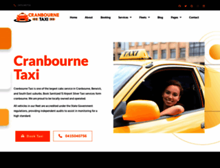 cranbournetaxis.com.au screenshot