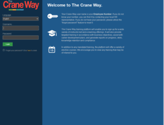 crane.convergencetraining.com screenshot