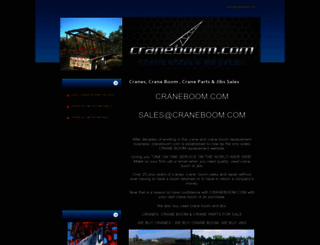 craneboom.com screenshot