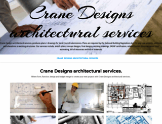 cranedesigns.co.za screenshot
