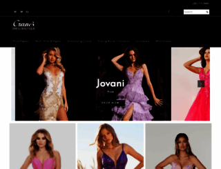 cranesdressbtq.com screenshot