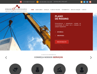 craneservice.com.br screenshot