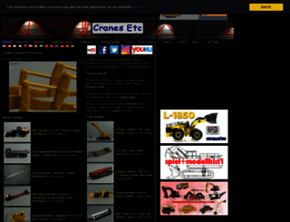 cranesetc.co.uk screenshot