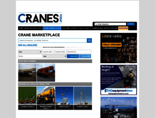 cranesmarketplace.com screenshot