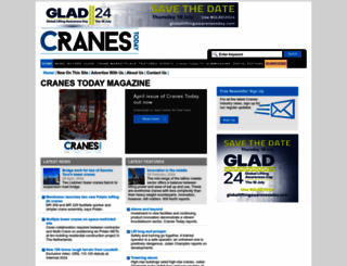 cranestodaymagazine.com screenshot