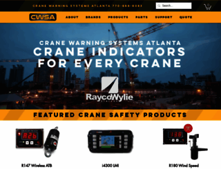 cranewarningsystemsatlanta.com screenshot