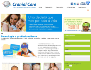 cranialcare.com.br screenshot