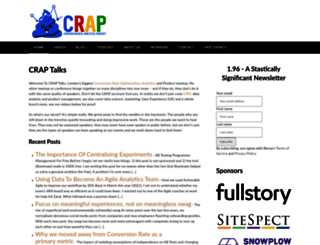 craptalks.com screenshot