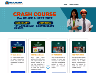 crashcourse.narayanagroup.com screenshot