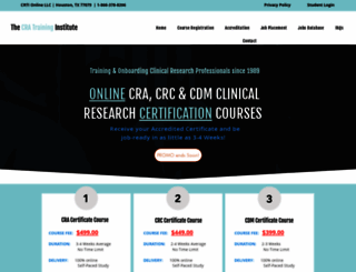 cratraininginstitute.com screenshot