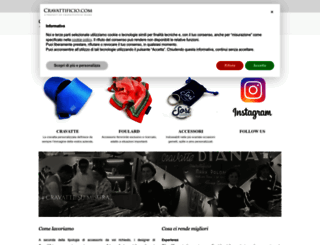 cravattificio.com screenshot