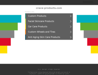 crave-products.com screenshot