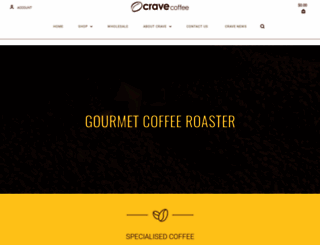 cravecoffee.com.au screenshot