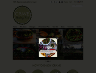 cravehealthyfood.com screenshot