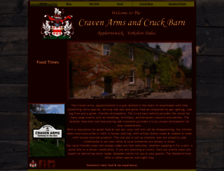 craven-cruckbarn.co.uk screenshot