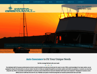 craveninsurance.com screenshot