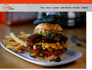 craverealburgers.com screenshot