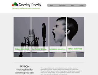 cravingnovity.co.za screenshot