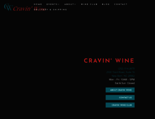 cravinwine.com screenshot