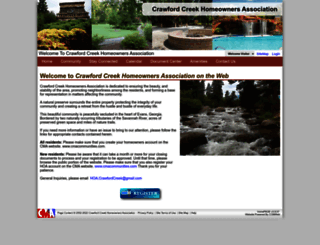 crawfordcreek.net screenshot