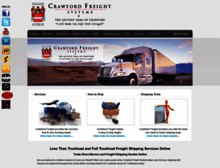 crawfordfreight.com screenshot