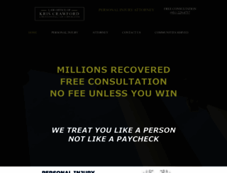 crawfordlawmenifee.com screenshot