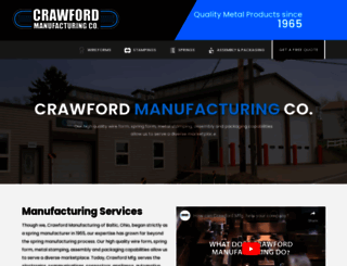 crawfordmfg.com screenshot